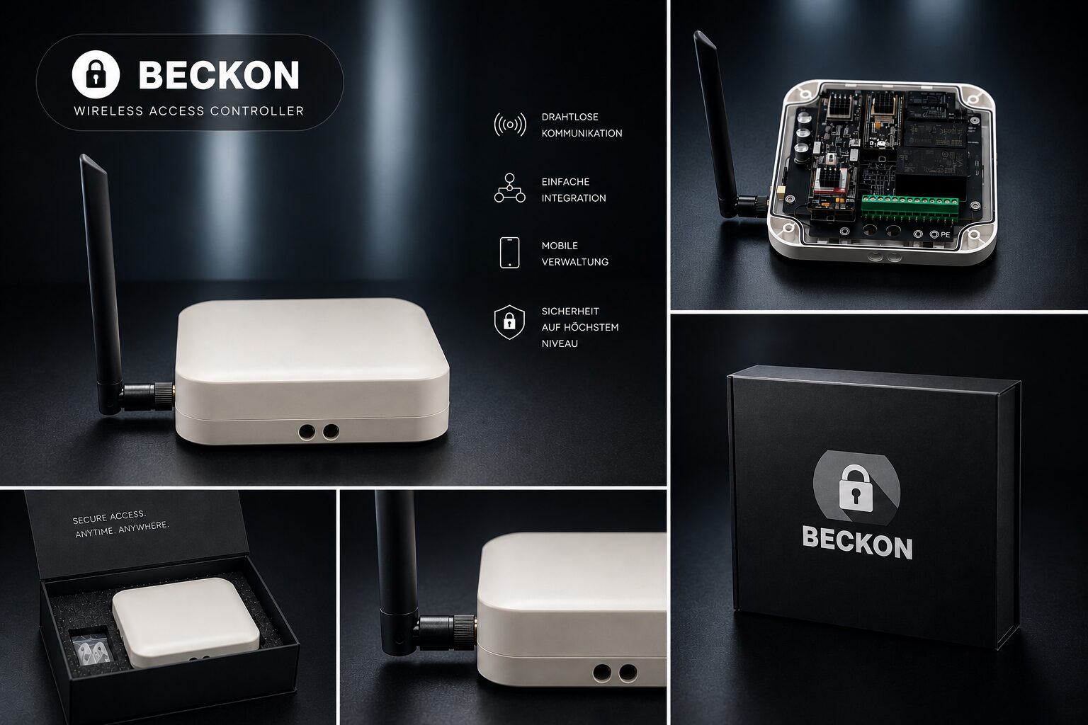 Beckon wireless access controller - device, board and packaging